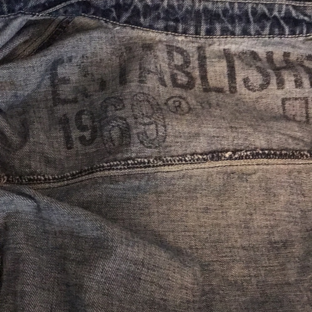 The Gap Established 1969 Mens Blue Jean Jacket - Picture 2 of 3